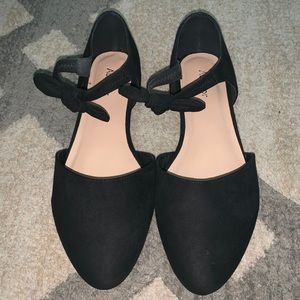 Aukusor black flats 11.5 wide